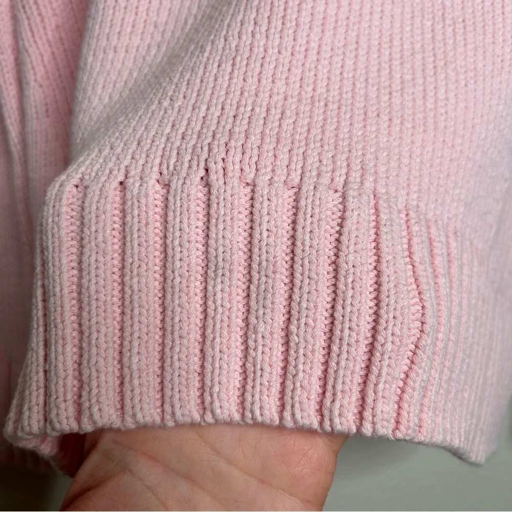 NWT J. Crew 1988 rollneck sweater pink small